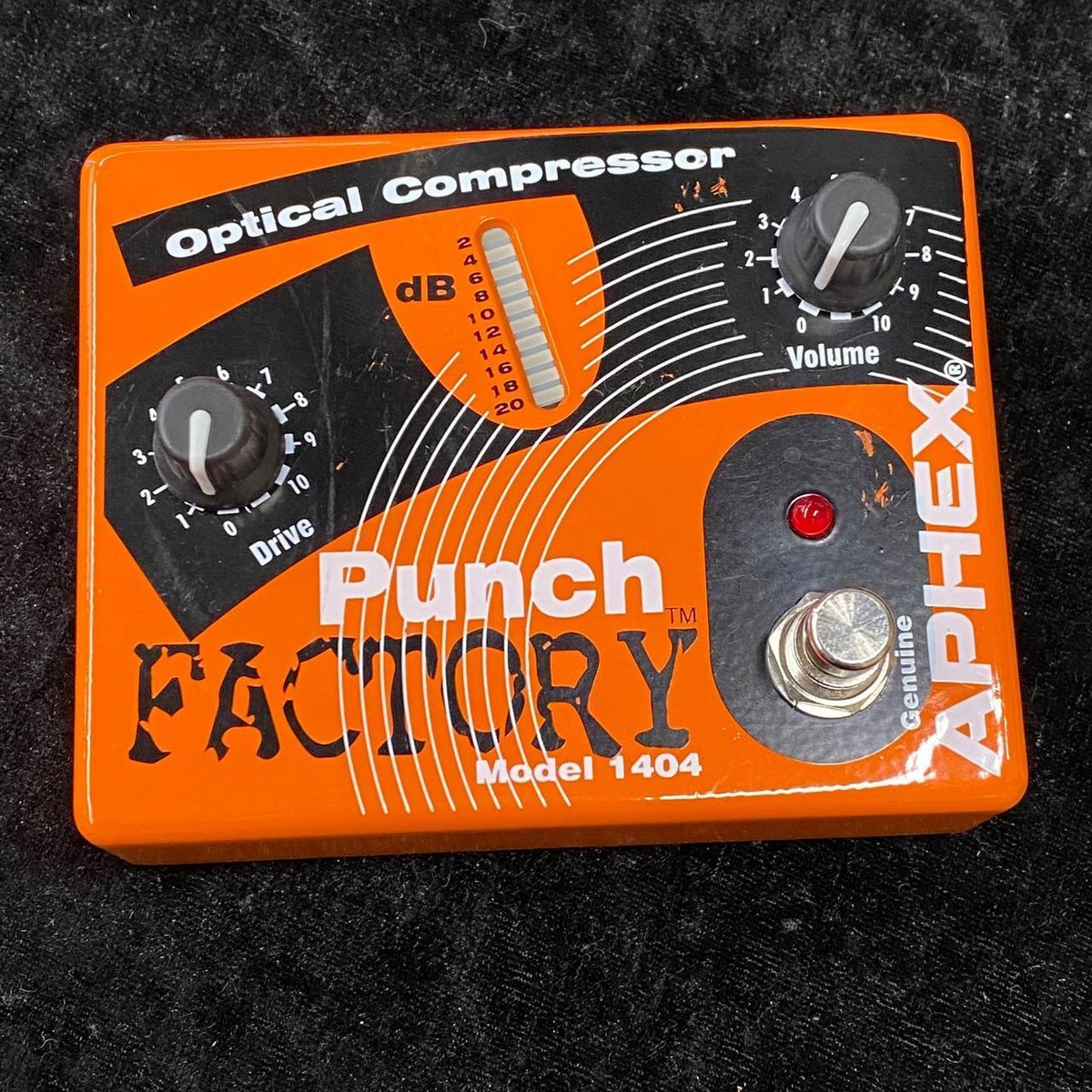 【美品】APHEX Punch Factory Model 1404 GUITAR EFFECTS PEDAL]Repair APHEX Punch FACTORY MODEL1404