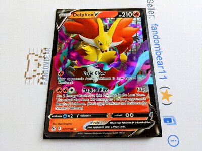 Delphox V ULTRA RARE card 027/196 Sword & Shield Lost Origin 2022 Pokemon TCG | eBay Delphox V ULTRA RARE card 027/196 Sword & Shield Lost Origin 2022 Pokemon TCG | eBay