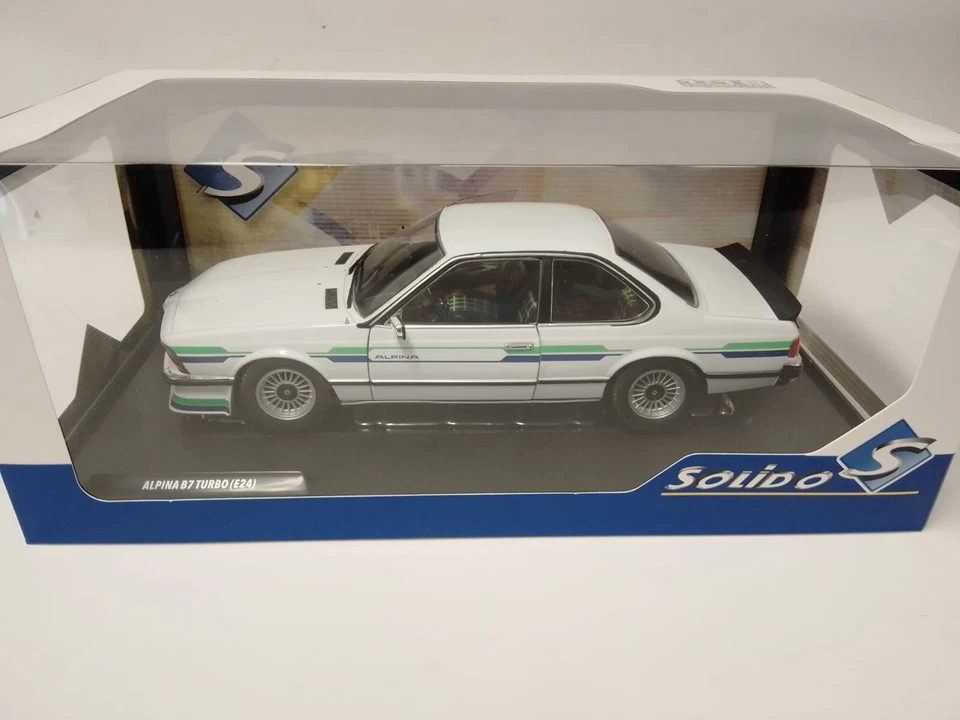 Solido BMW Alpina B7 Turbo E24 white 1984 1/18 S1810303 - Immagine 4 di 4