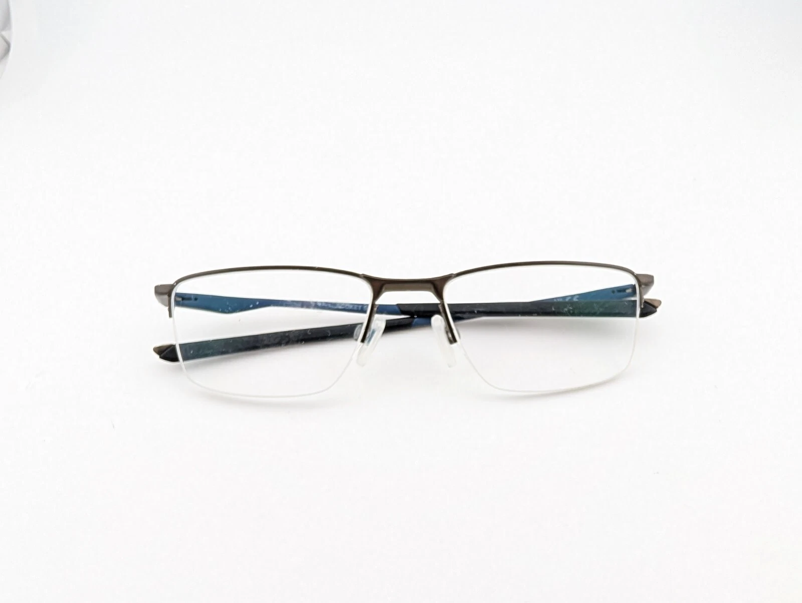 Oakley Eyeglasses Frames Only, SOCKET 5.5, OX3218 0652, 52 18 136, Satin Pewter