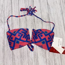 Womens Size S Red Carter Bikini Top NWT