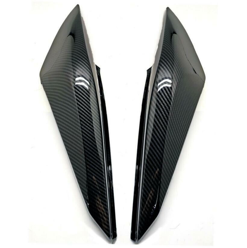 Carbon Fiber Pattern Rear Tail Fairing Set For Yamaha FZ6 / FZ6N (2004-2009) – ABS Plastic, Left & Right