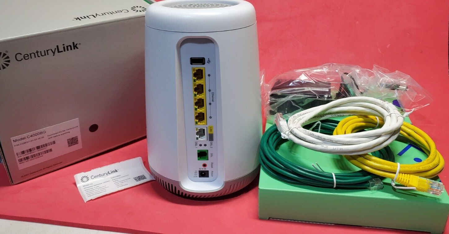 CenturyLink C4000BG Modem/Router new. eBay