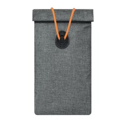 Canvas Faraday/RFID/Signal Shield Bag - Gray