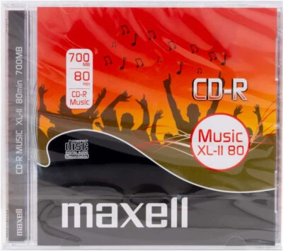 20 Maxell CD-R Music 700Mb 80Min AUDIO Rohlinge 2x10er Jewelcase