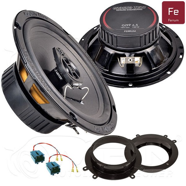 Ground Zero Lautsprecher FüR Toyota Proace 1 2013-2016 Front TüR Vorn 120W #B2D3-image