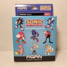 Sonic The Hedgehog FigPin Minis Series 2 Enamel Pin Single Box Sealed Pack