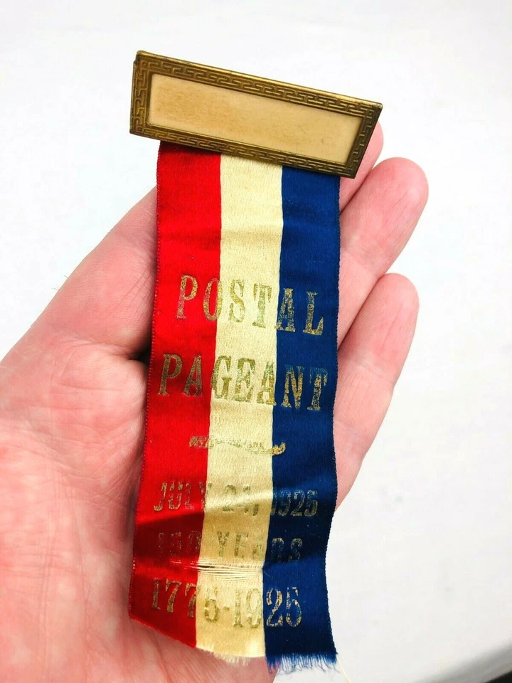 Cinta de etiqueta de nombre de concurso postal de 1925 concurso de oficina de correos de correo de Estados Unidos *N25 Foto 2 de 4