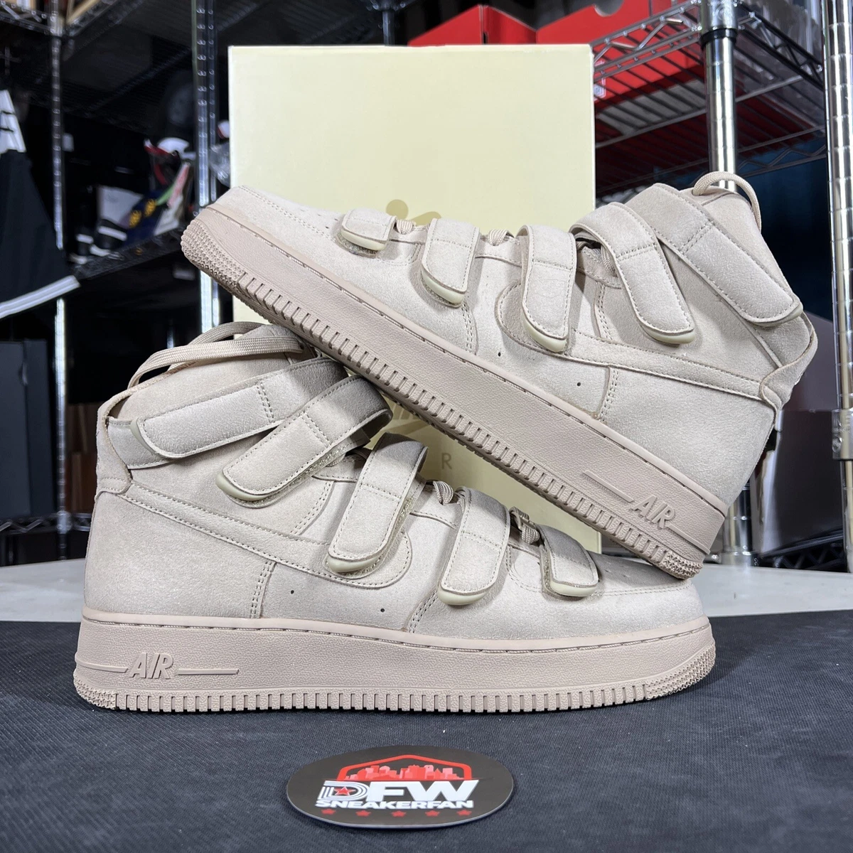 Nike Air Force 1 High 07 SP DM7926-200 Billie Eilish Mushroom Size