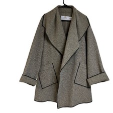 Janska Cascade Fleece Open Jacket - S Lagenlook Felted Wool Like Texture