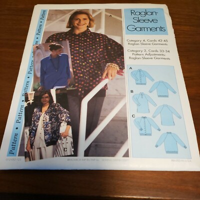 Sewing Step by Step Raglan Sleeve Garments 012-052-125