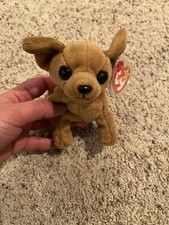Peluche Ty Beanie Baby TINY le chien 5"