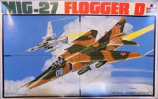NOB ESCI 1:48 Scale MiG-27 Flogger D Airplane Kit (c.1979) - 4020
