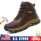 Waterproof Indestructible Mens Safety Shoes Steel Toe Sneakers Work Boots Hiking