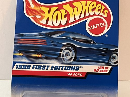 Hot Wheels by Mattel 1998 First Editions 40 Ford #654 in Package - Picture 4 of 8