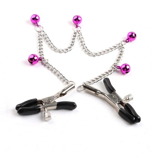 Adjustable Nipple Clamps Clips SM BDSM Fetish Metal Bondage Toys UK - Picture 28 of 52
