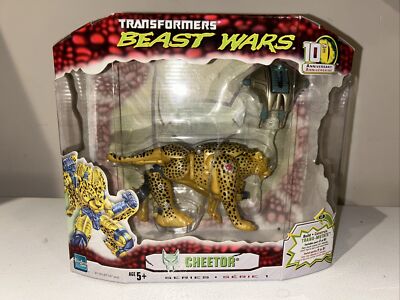 2005 Hasbro Transformers Beast Wars 10th Anniversary Cheetor MISB