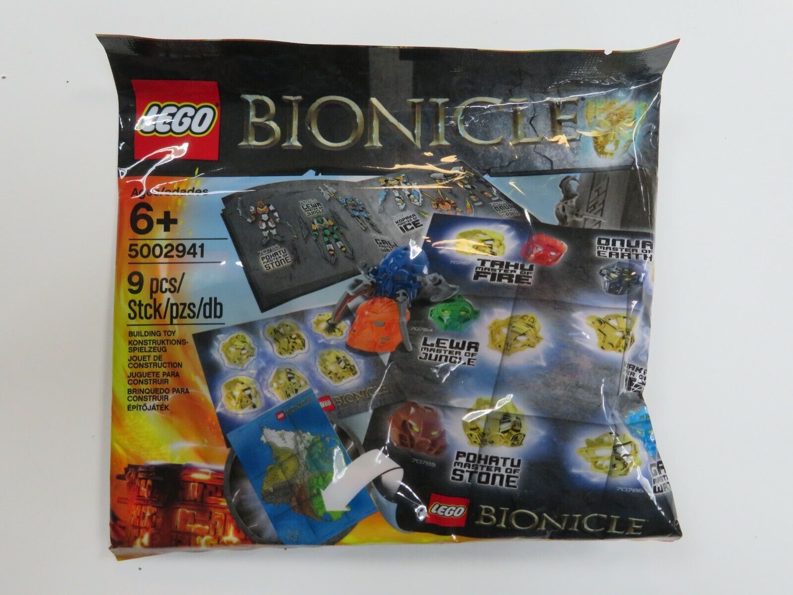 LEGO Bionicle - 5002941 - 9 pieces - Bionicle Hero Pack FREE SHIPPING!!