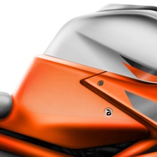 BLOQ KTM 1290 SUPER DUKE R (2020-) moto Réservoir Traction Tapis PREMIUM - Clair