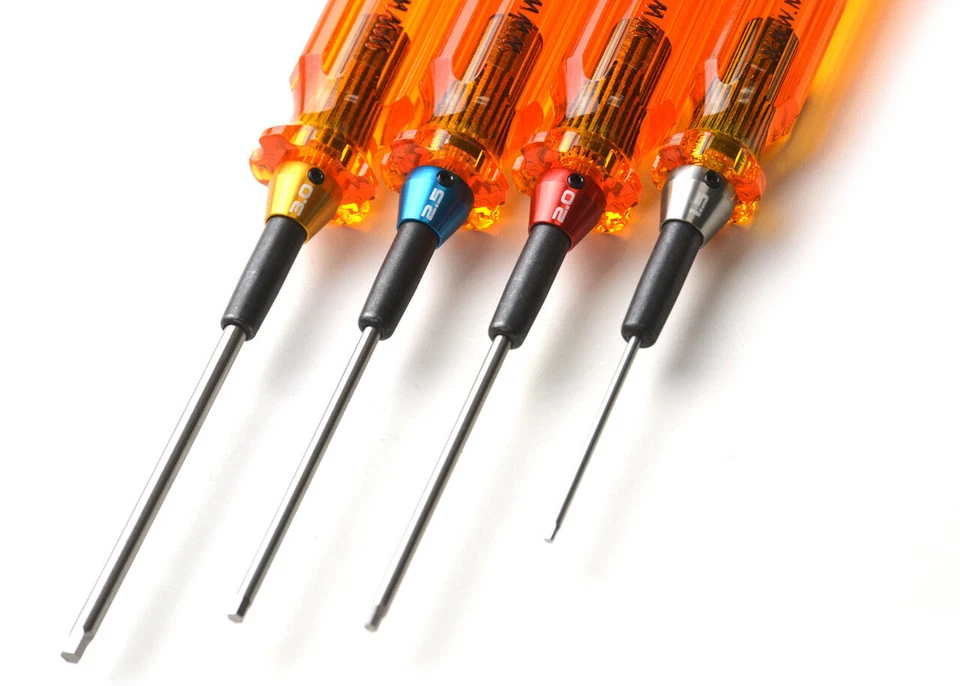 Juego de collares Exotek 1835 para llaves hexagonales Mip métricas 1,5 / 2,0 / 2,5 y 3,0 mm Foto 2 de 2