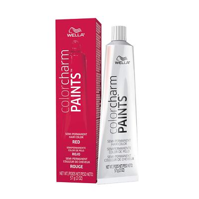 Wella Color Charm Paints Hair Dye Intermixable Semi-Permanent Hair Color RED
