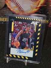 2023 Leaf Ink Basketball Kameron McGusty Auto #BA-KMG