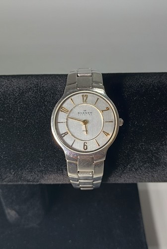 Vintage Denmark Skagen Silver tone Ladies Watch,