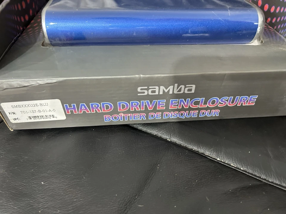 VINTAGE SAMBA ACCOMODATA 701-157-B-01-A-0 HARD DRIVE ENCLOSURE NEW OLD STOCK - Image 4 of 4