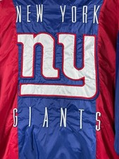 NFL Team Apparel New York Giants Windbreaker Colorblock jacket Mens Medium