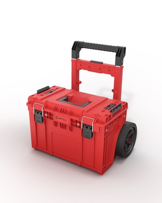 Qbrick System Prime Cart Red Ultra HD Custom | stapelbar | 590 x 425 x 660 mm