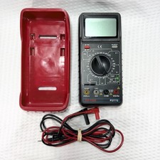 Cen-tech P37772 11-function Digital Multi-meter With Case And Leads - Works Cen-tech P37772 11-function Digital Multi-meter With Case And Leads - Works