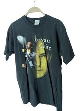 Vintage 1997 Bryan White Sittin on go Tour Graphic T Shirt Size Large usa made