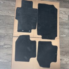 2003-2007 Honda Accord Lh Rh Floor Mat Carpet Black Cloth Set Of 4 Oem 1367cn