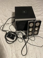 Logitech Z4 2.1 Multimedia Speakers with Subwoofer and Controller Black