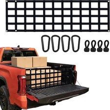 Premium Truck Tailgate Net - 60 X 18 Heavy-duty Cargo Mesh For Full Size Truck Premium Truck Tailgate Net - 60 X 18 Heavy-duty Cargo Mesh For Full Size Truck