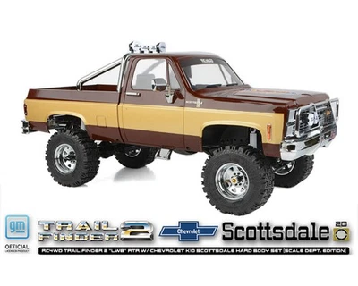 RC4WD Trail Finder 2 LWB RTR mit Chevrolet K10 Scottsdale Karosserie Scale Dept. - Bild 1 von 4