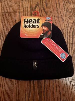 Heat Holders Thermal Hat 3.6 with Heatweaver Lining One Size Black New