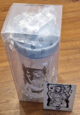 Gamersupps creator Waifu Cup: Amalee Shaker New & Unused + Monarch 9 and Sticker
