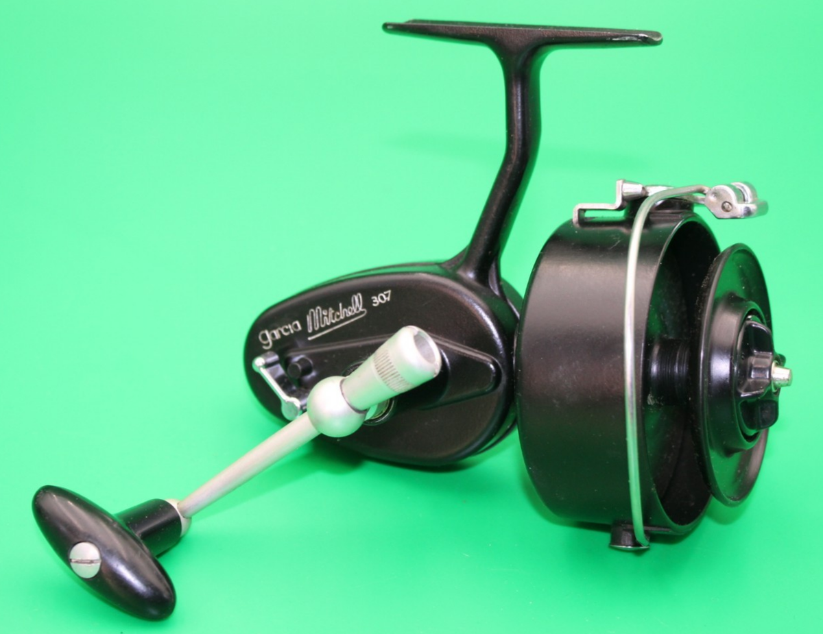 mitchell 307 スピニングリール オールド ビンテージ フランス製 Vintage Garcia Mitchell 307 Spinning Fishing Reel Made In France