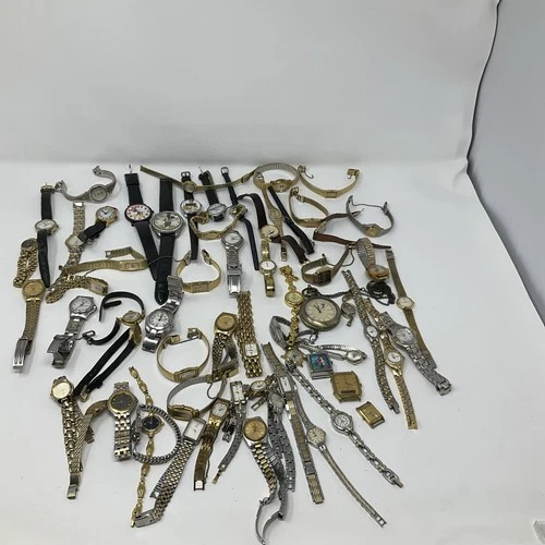 Lot Of Vintage  Watches For Parts Or Repair 3lb