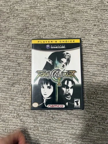 Namco Soul Calibur II Nintendo GameCube NO MANUAL