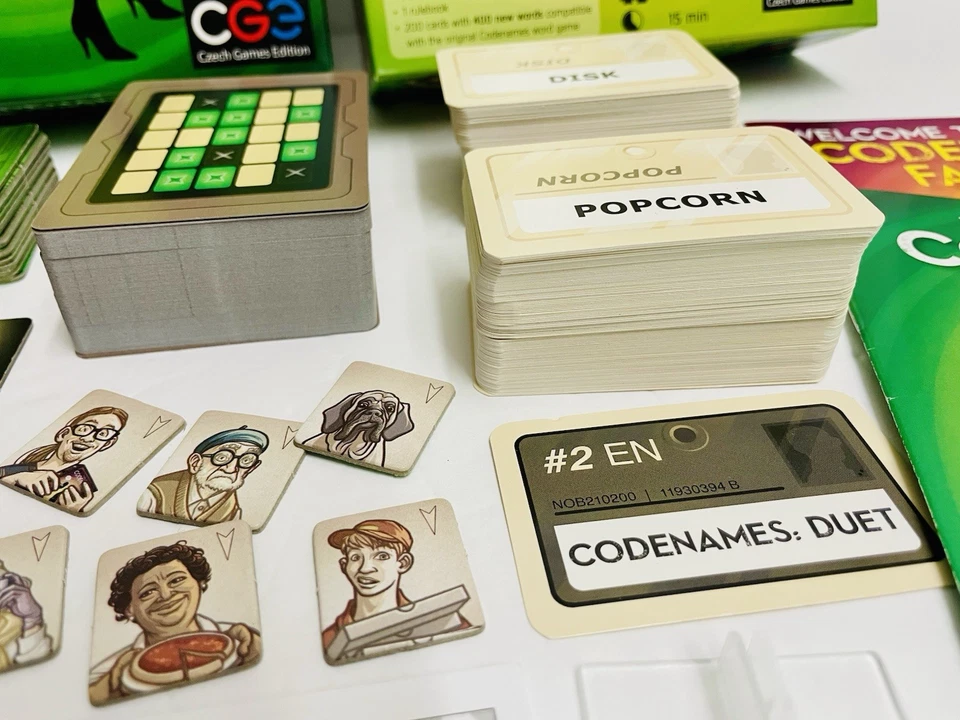 Codenames Duet Two Player Word Deduction Game by Czech Games EUC - Image 4 of 4