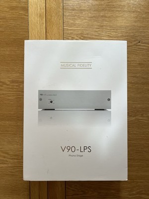 Musical Fidelity V90-LPS MM/MC Phono Stage Silver. (Brand New, Cost £180)