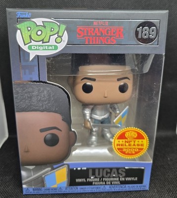 Funko Nft Pop! Vinyl: Stranger Things - Lucas (Digital Pop