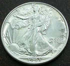 US 1943 Walking Liberty Half Dollar  **