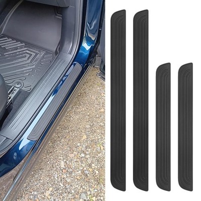 4X Car Threshold Strip Door Plate Sill Scuff Cover Stickers For Nissan Frontier