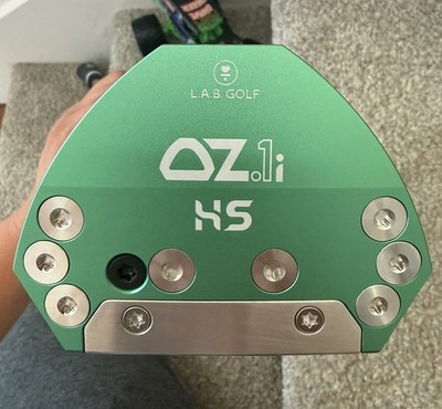 LAB Golf OZ.1i HS Putter Green Custom Right Handed Shaft 35''