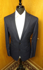 Mens Blazer Sport coat Jacket Ralph Lauren 38r Blue Micro houndstooth SP 37