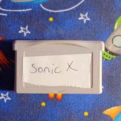 Sonic X A Super Sonic Hero Game Boy Advance Video GBA Authentic Cart Only