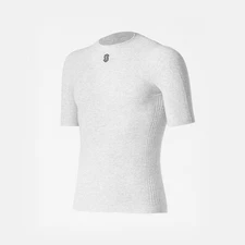 Silverskin Biclet Pearl Grey Crew Neck Short Sleeve Thermal Jersey Stay Warm